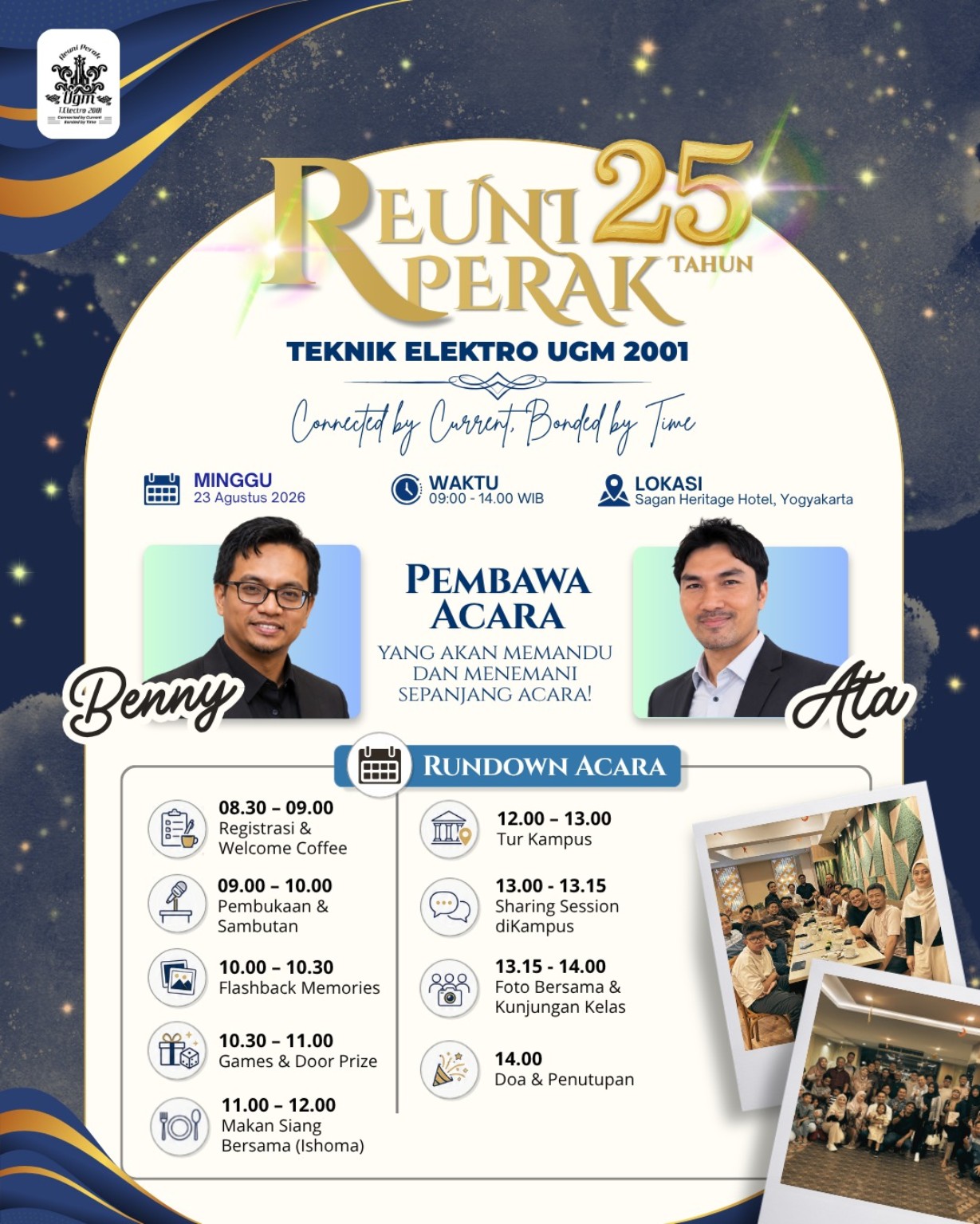 Rundown Reuni Perak Teknik Elektro UGM 2001